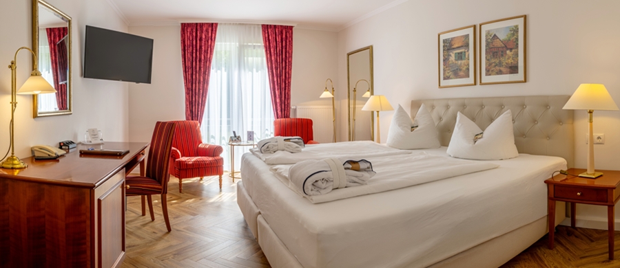 Superior-Zimmer im Hotel Döllnsee-Schorfheide, Uckermark/Brandenburg bei Berlin